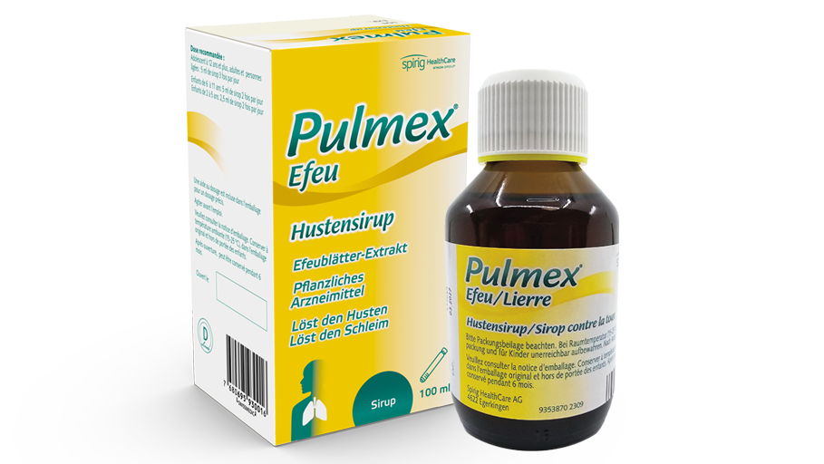 Pulmex Efeu Hustensirup | Spirig Healthcare AG